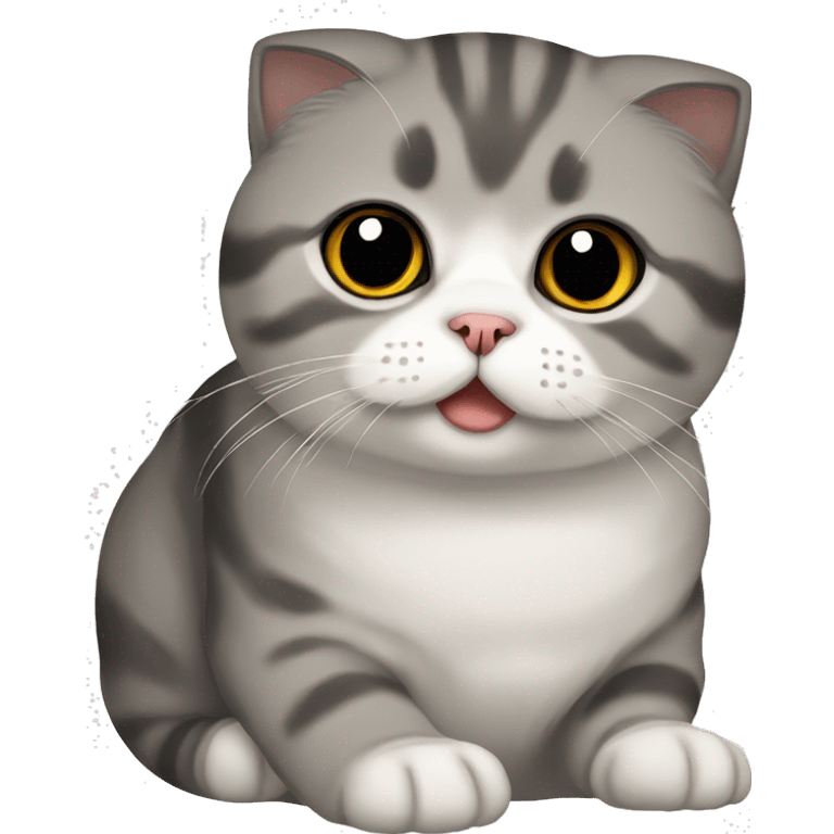 Scottish Fold Cat emoji