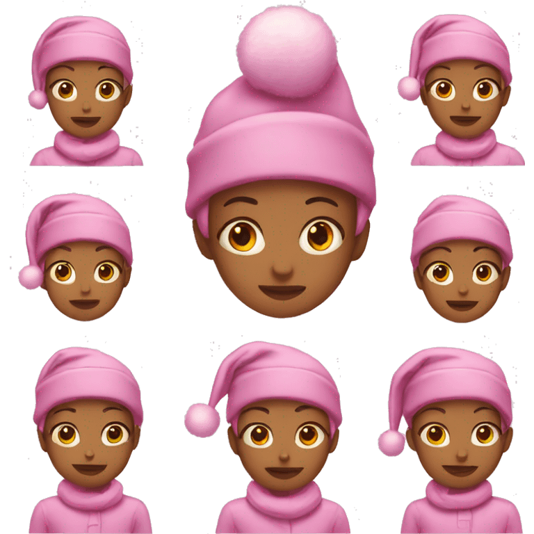 Pink Christmas  emoji