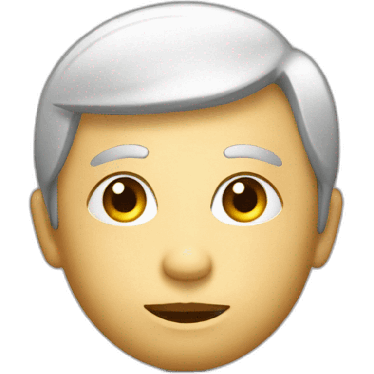 Un emoji avec un regard de révélation qui lit un livre de la sagesse  emoji