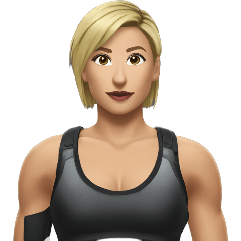 Rhea Ripley wwe super réaliste emoji