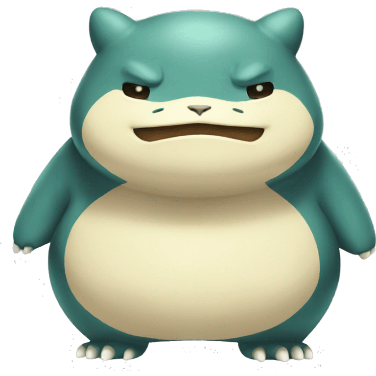 Snorlax Pokemon 2d emoji