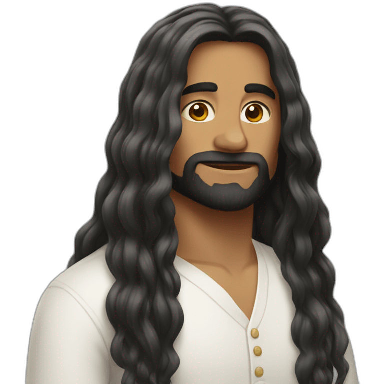 spirit-long hair emoji