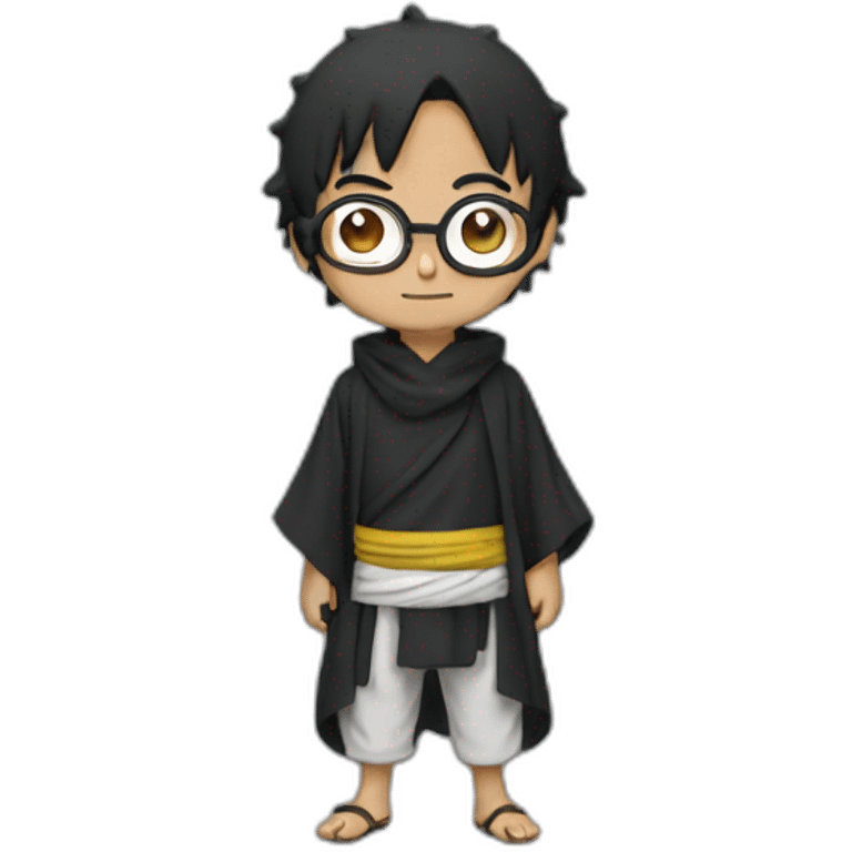 Luffy muslim blackglasse emoji