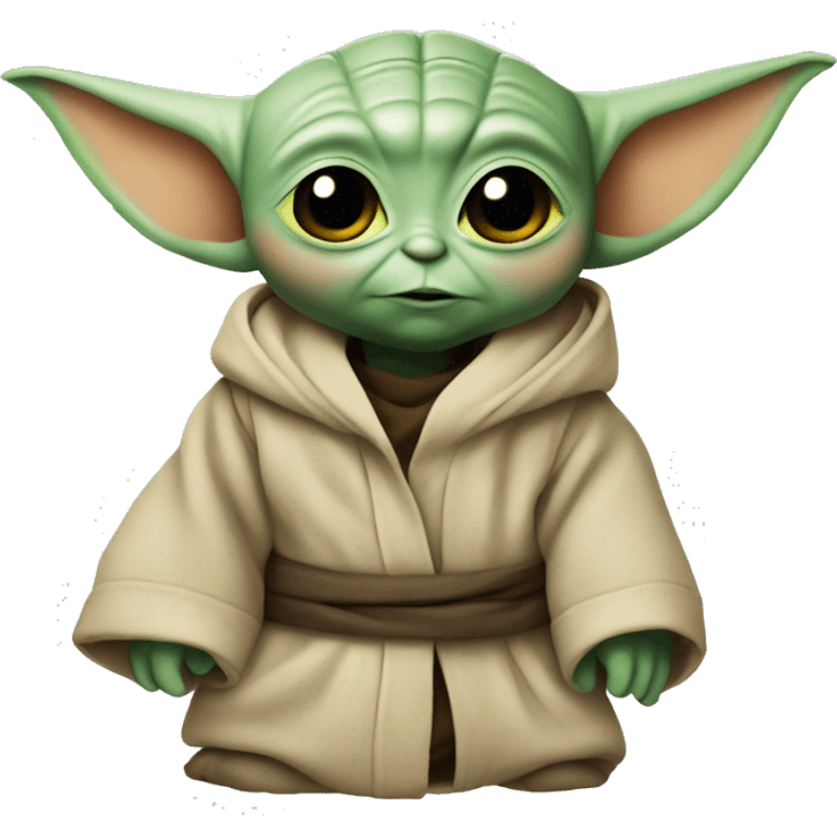 cute baby yoda emoji