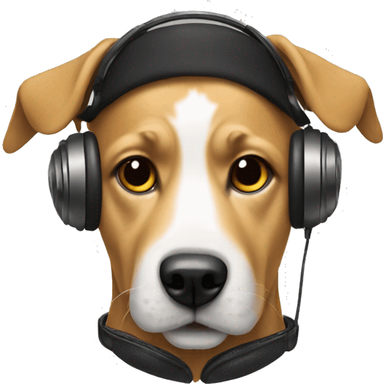 Dog DJ emoji