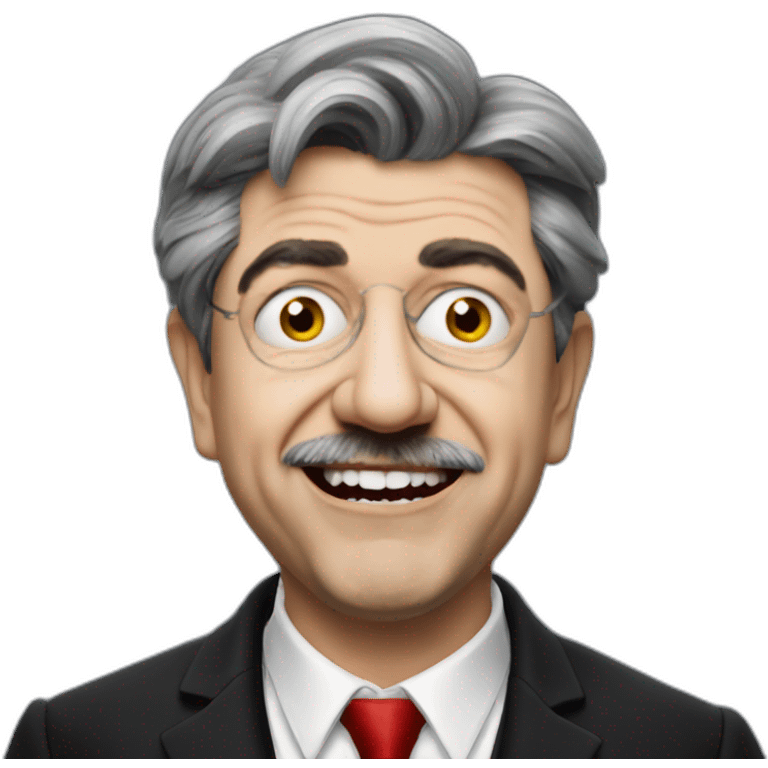 mélenchon as vampire emoji