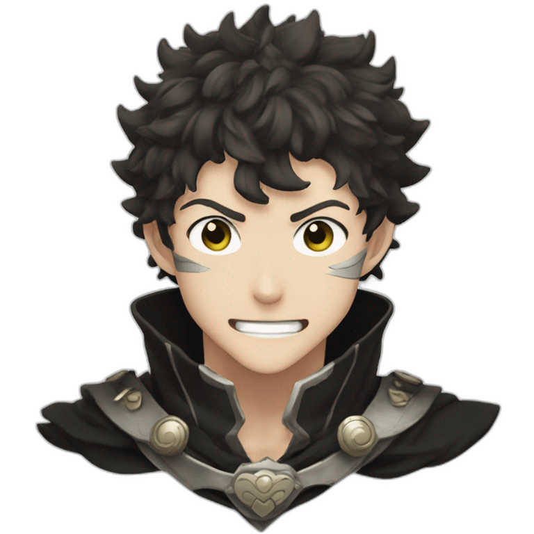 Black clover asta emoji