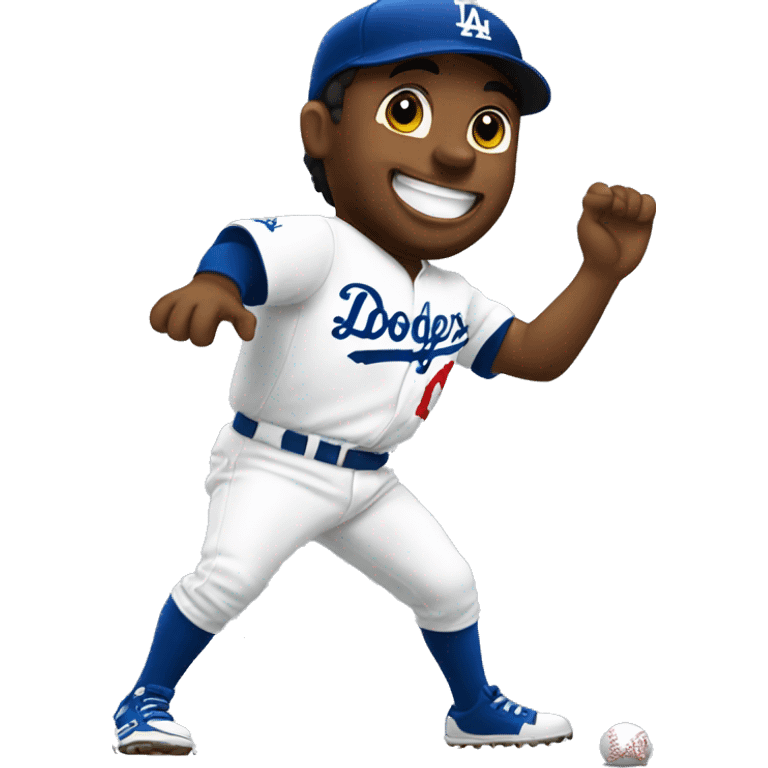 LA dodgers happy birthday  emoji