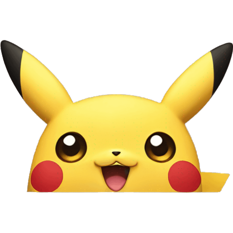 Pikachu peeker  emoji