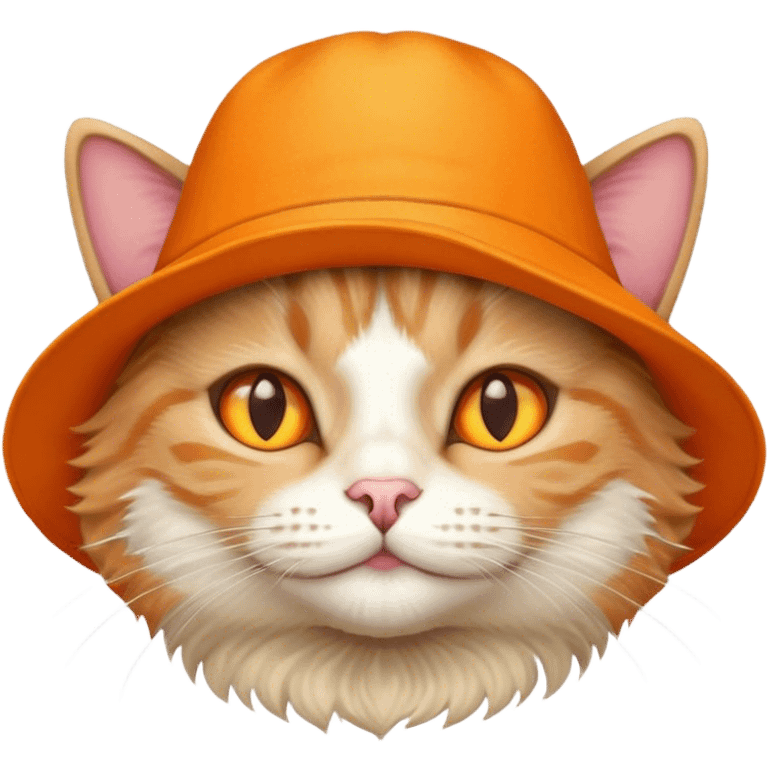 Cat wearing a hat  emoji