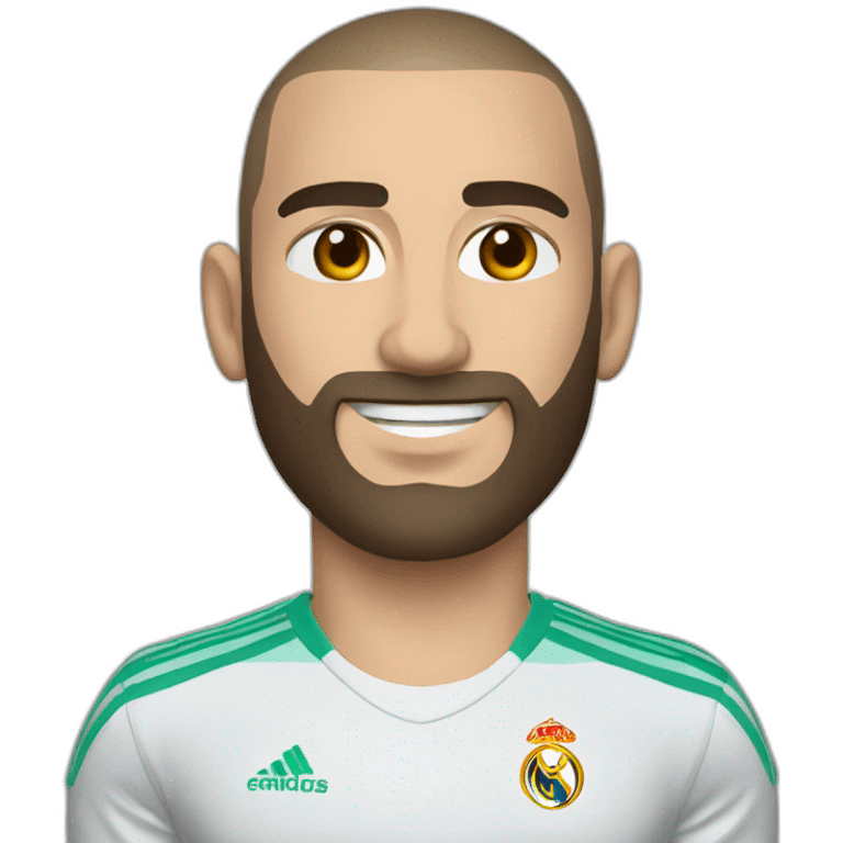 benzema football player emoji