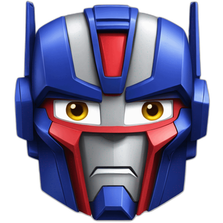 Optimus prime transformed emoji