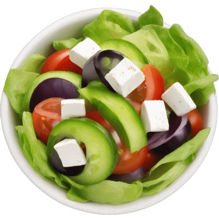 Greek salad emoji