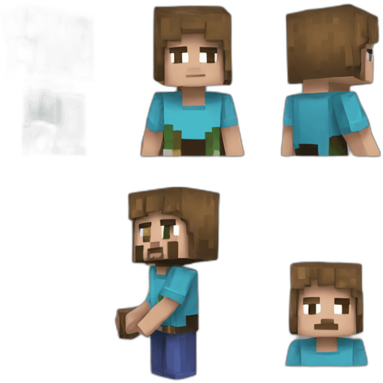 steve de Minecraft emoji