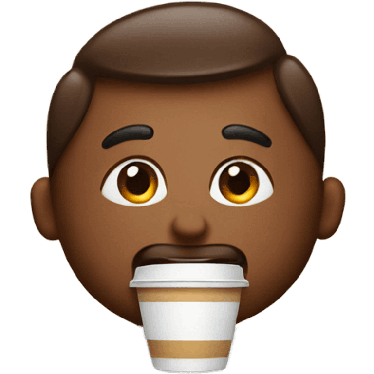 Love coffee emoji