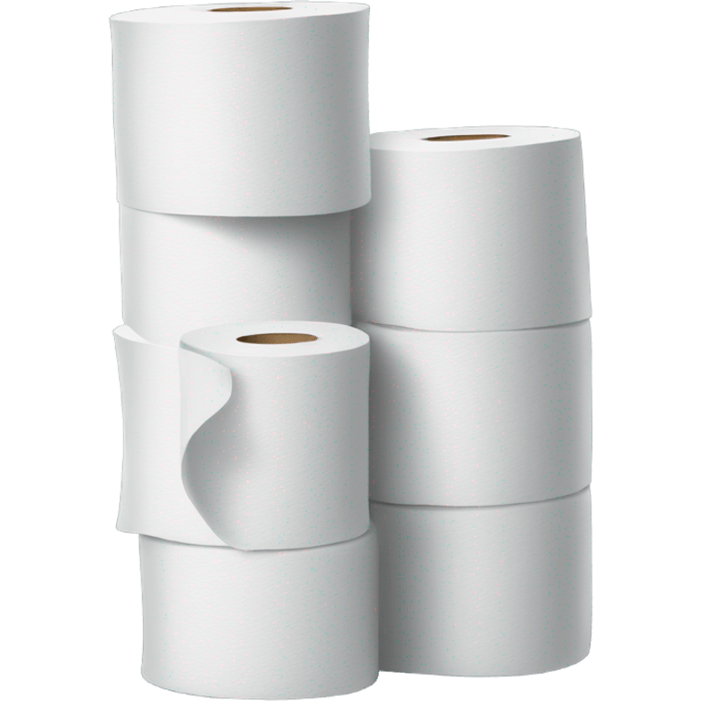 Stack of toilet paper  emoji