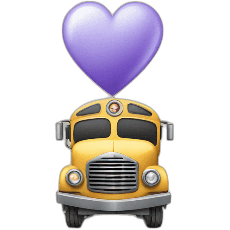 Train et voiture amoureux emoji