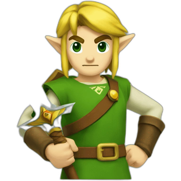 Link Legend of Zelda emoji