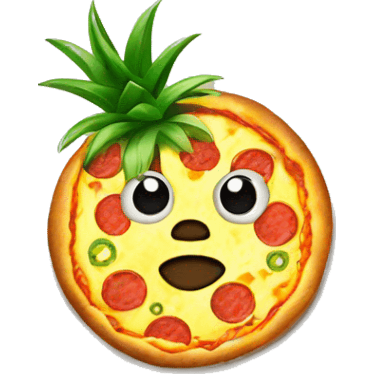 pineapple pizza emoji