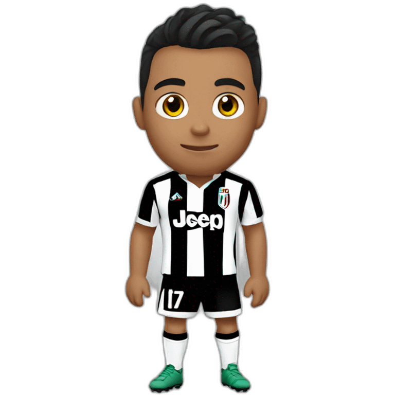 CR7 Juventus emoji