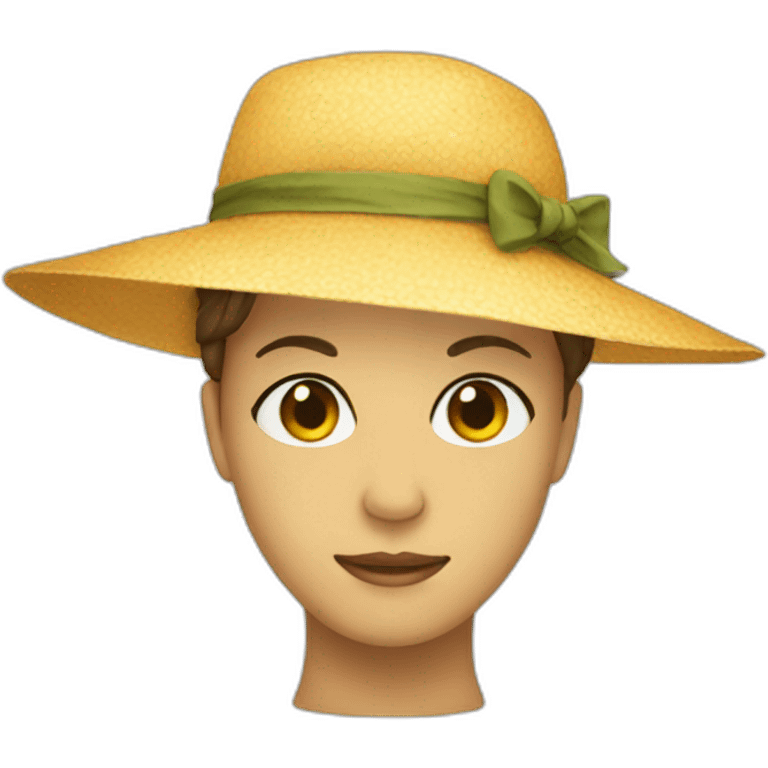 sunhat emoji