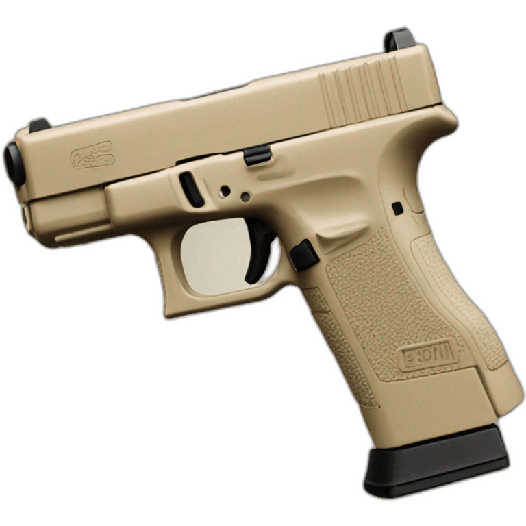 beige glock 17 emoji