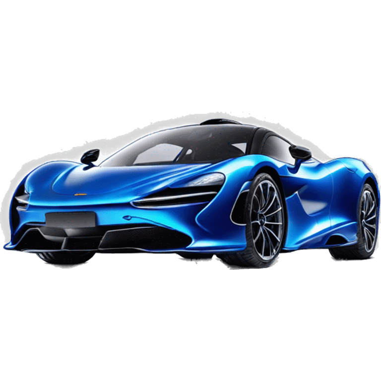 mclaren speedtail with dropbox logo emoji