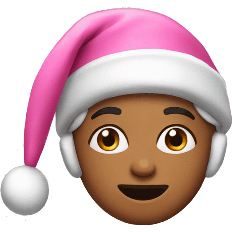 Pink Christmas  emoji