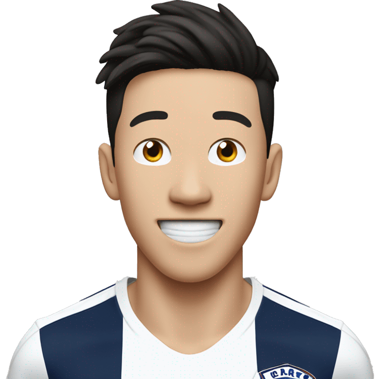 Heung min son celebrating a goak emoji