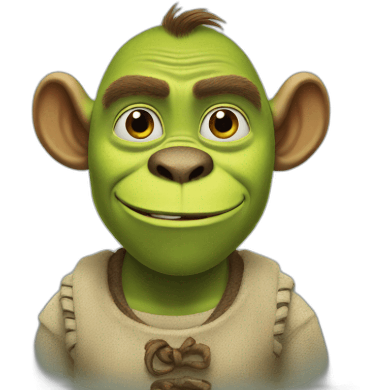 shrek monkey emoji