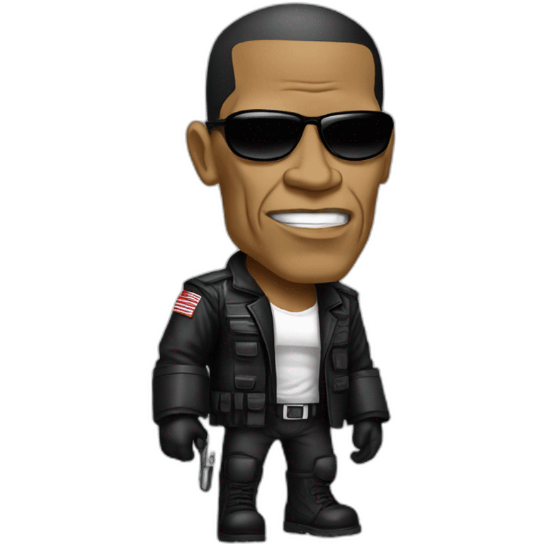 Obama terminator emoji