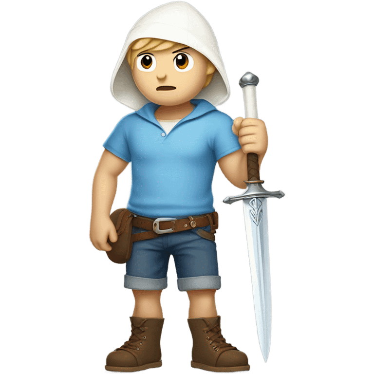 Finn the Human Adventure Time emoji