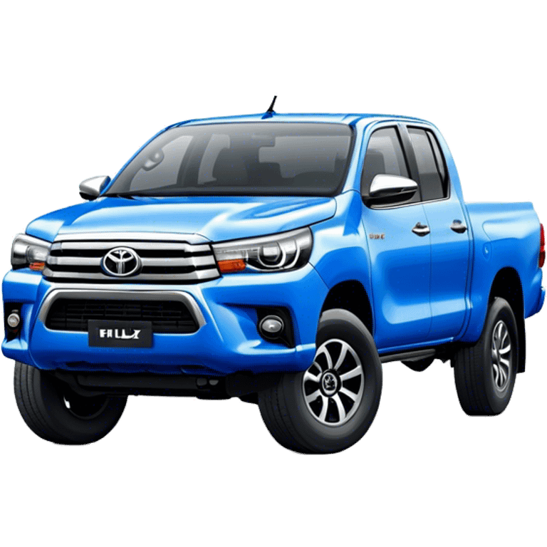 Toyota Hilux - Toyota (Model Year: 2021) (Iconic colour: Blue) emoji