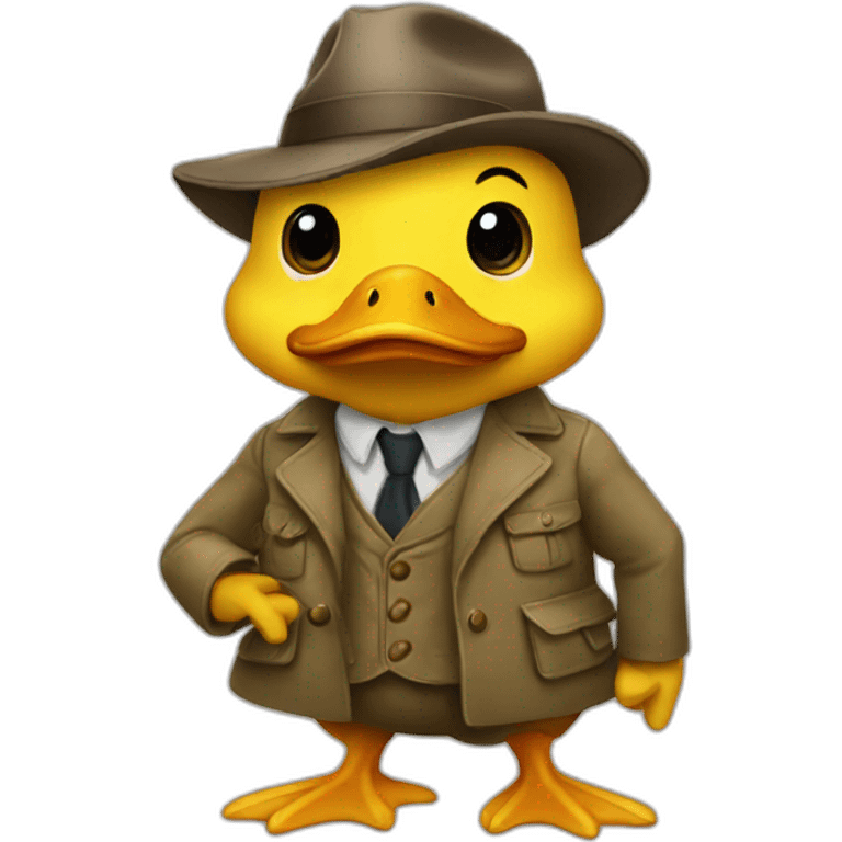 ducky detective emoji