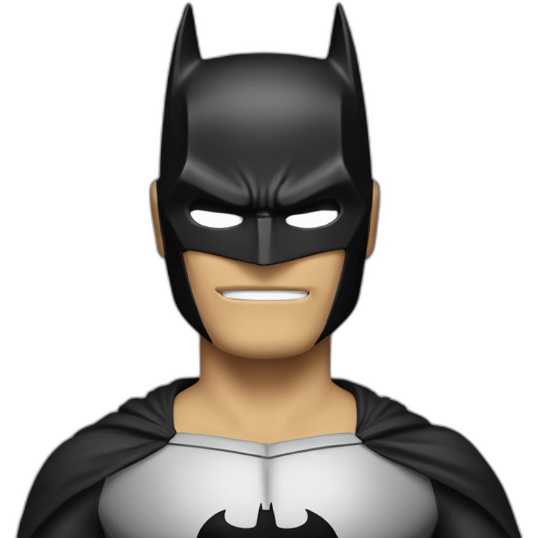 The batman emoji