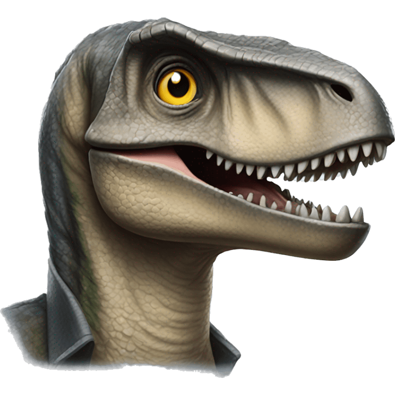 Jurassic world raptor emoji