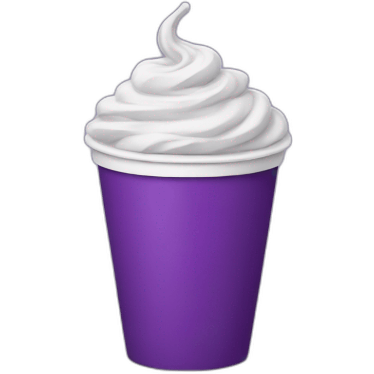 Purple cup emoji