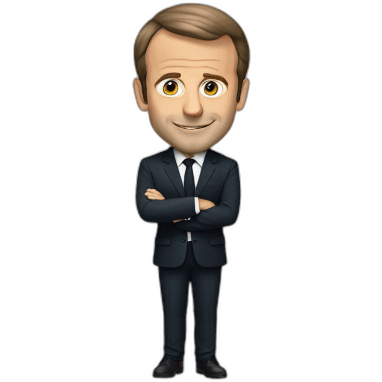 Emmanuel Macron emoji