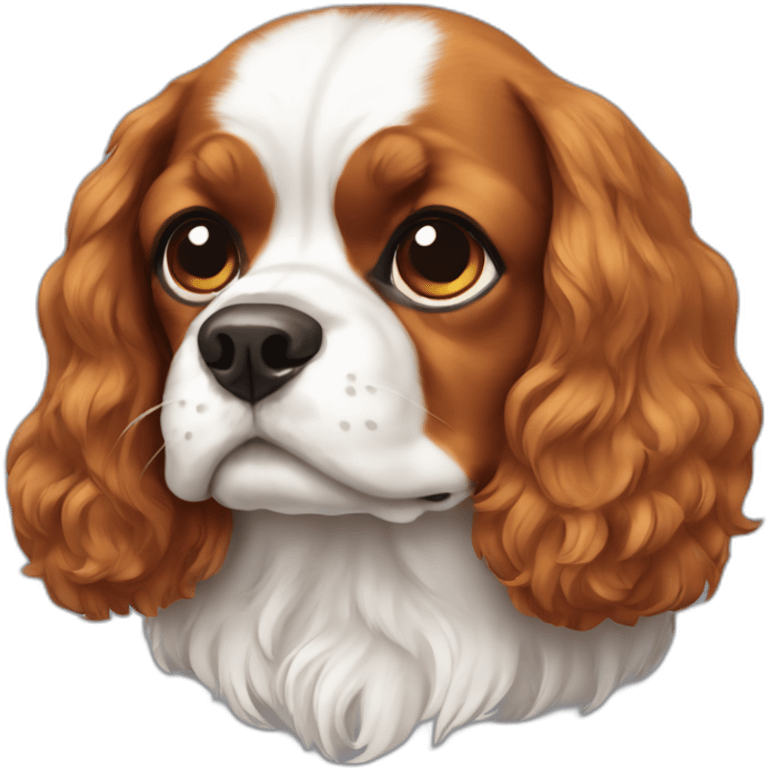 cavalier dog emoji