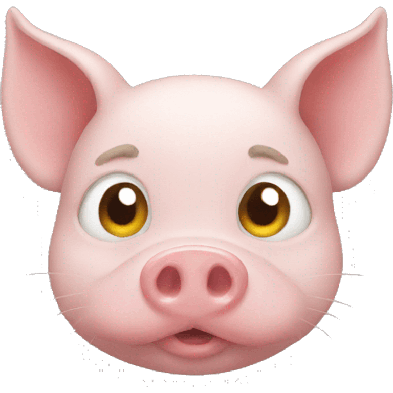 pig 8 cat emoji