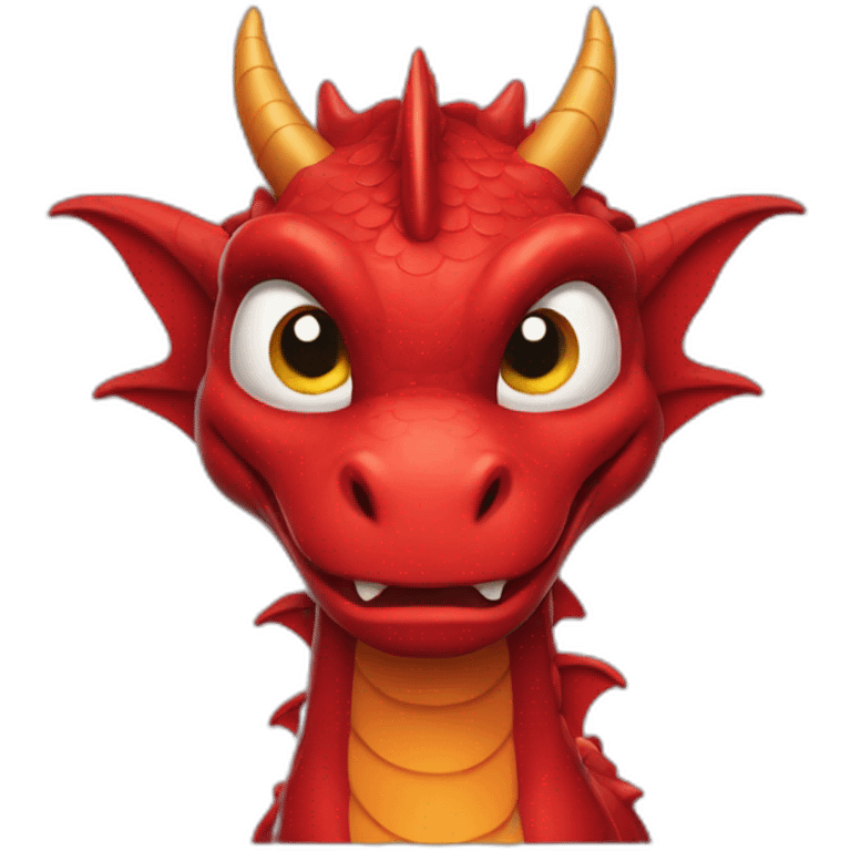 Red dragon emoji