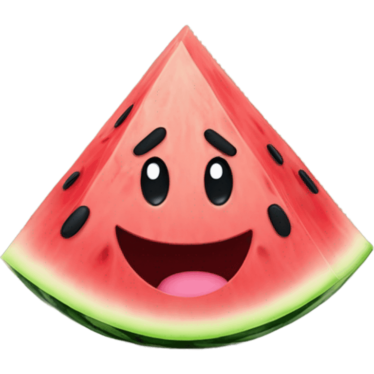 cute water melon emoji emoji