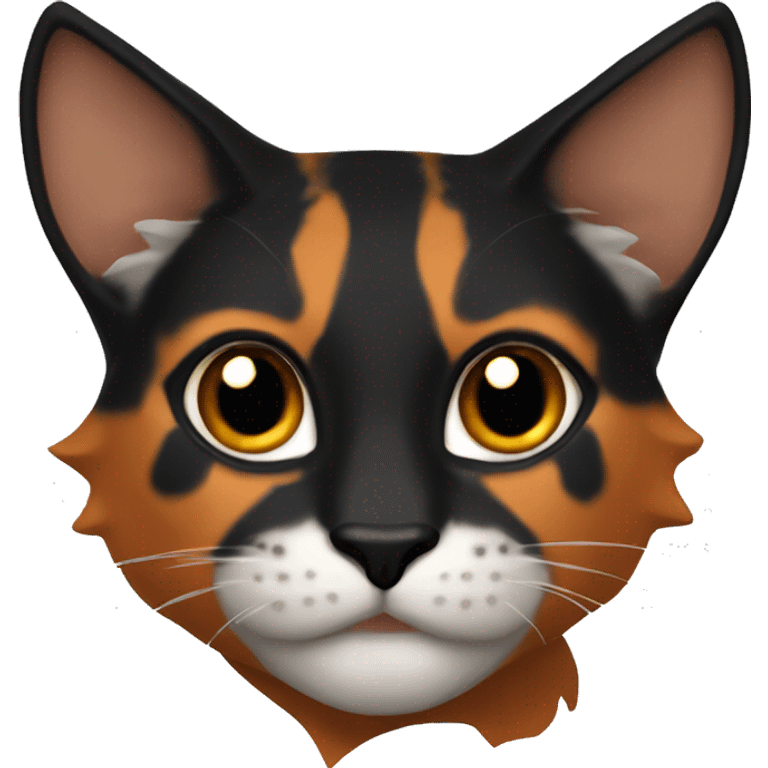 Khajiit, Black and orange calico emoji