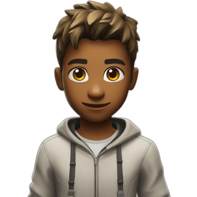 fortnite kid emoji