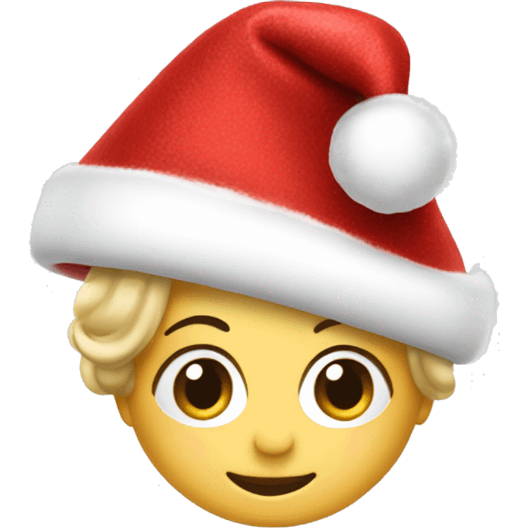 Chanel Santa hat emoji