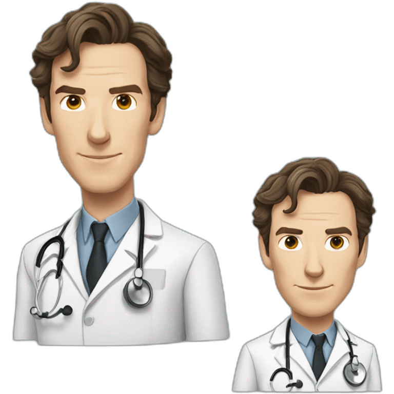 benedict cumberbatch as doctor emoji