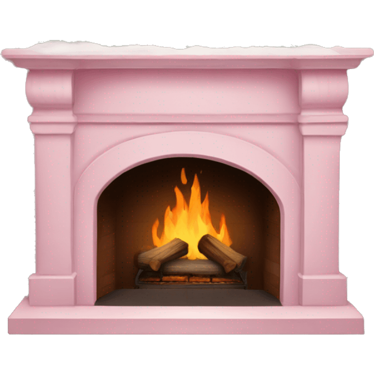 Winter Pink FirePlace emoji