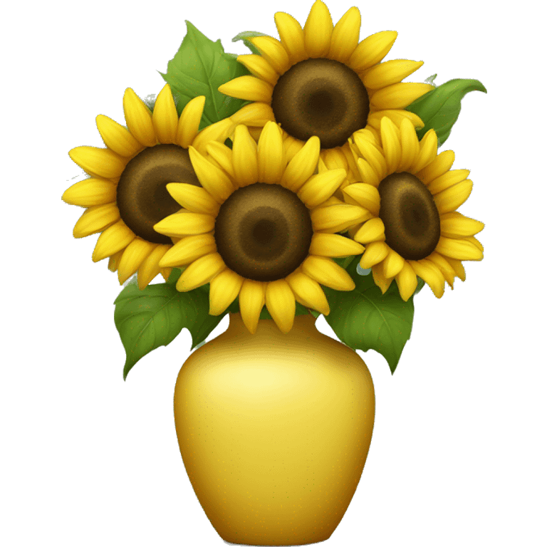 sunflowers in vase emoji