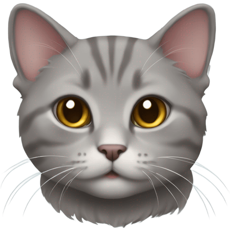 Gray munchkin cat emoji