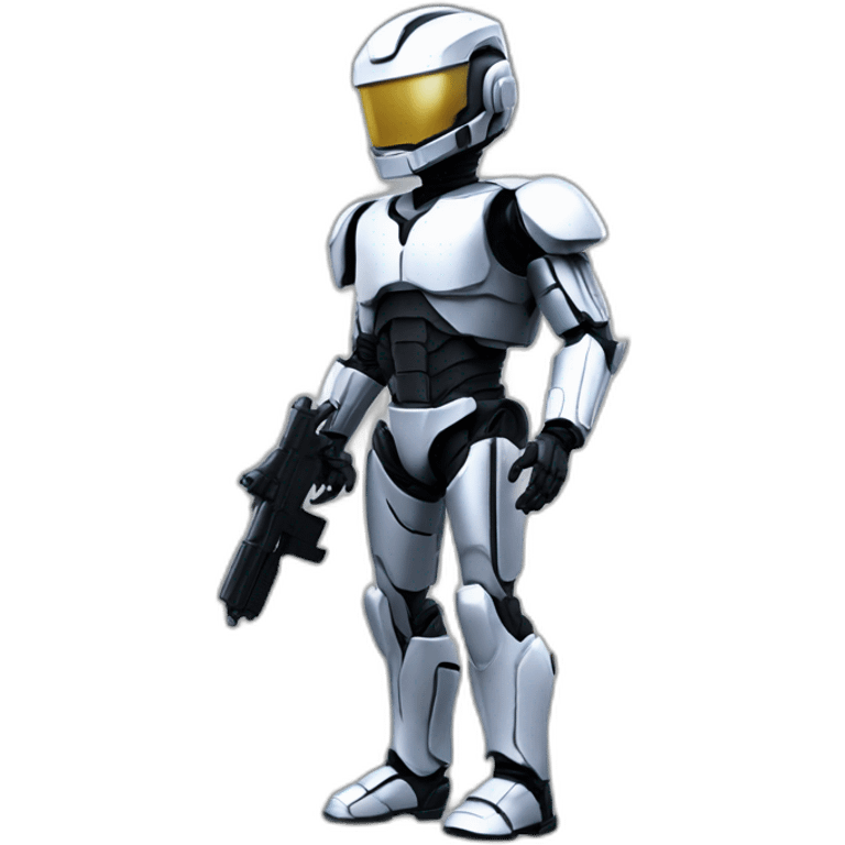 Robocop cuerpo completo  emoji